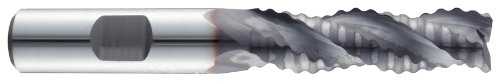Бележка fresa Niagara Кътър 17013549 от кобальтовой стомана с квадратни улей Инча, Джолан Weldon, Довършителни TiCN, Груби обработка, Спирала 36 градуса, 3 надлъжни Канала, с Обща дъ?