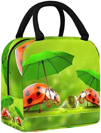 Дамски Чанта за обяд GUEROTKR, Кутия за Обяд за мъже, Дамски Кутия за Обяд, безшевни животински зелен модел