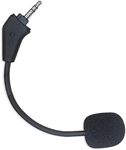 Подмяна на микрофона QJYTH, Съвместим с игри слушалки Corsair HS50/HS60/HS70, С Подвижни микрофонной ботуш с шумопотискане