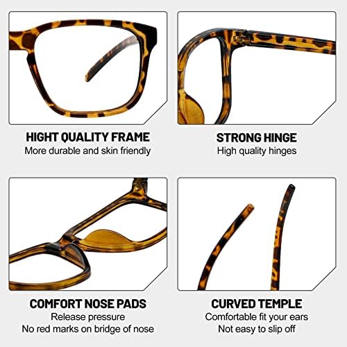 OCCI CHIARI Големи Квадратни Очила за четене Стилни Ридеры за Женщин1.0 1.25 1.50 1.75 2.0 2.25 2.5 2.75 3.0 3.5 4.0