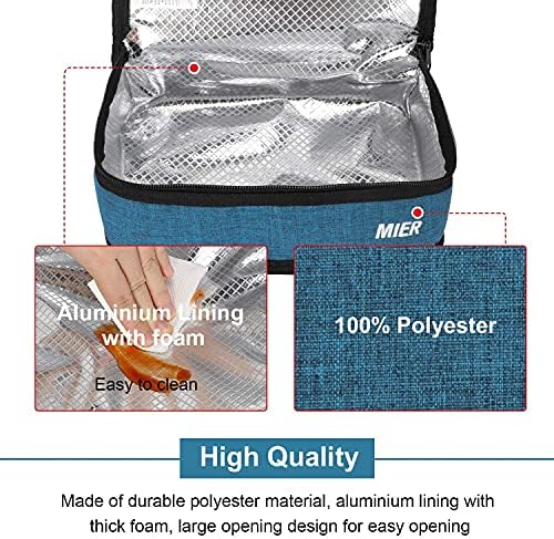 MIER Преносима Термоизолированная Чанта-хладилник Mini Lunch Bag за деца