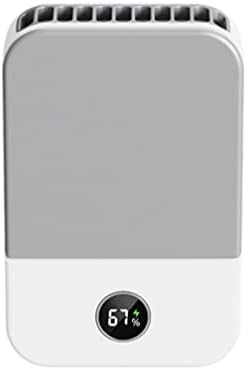 DUPLUSFUN Настолен Вентилатор за Охлаждане Цифров Дисплей Окачен Вентилатор за врата Преносим USB Акумулаторна батерия