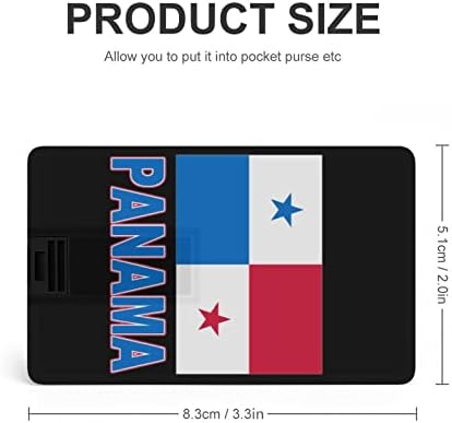 Гордостта на Панама - на Панамския Флаг USB Флаш памет Персонални Кредитна карта Памет Memory Stick USB Key Подаръци