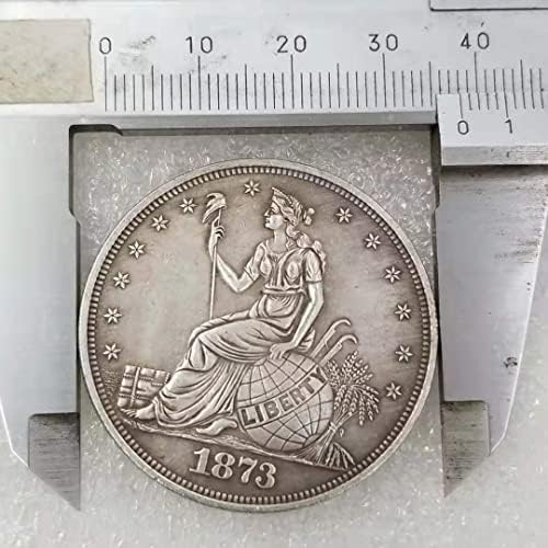 Възпоменателна монета 1873 г. в САЩ Сребърен Долар една антична колекция 197