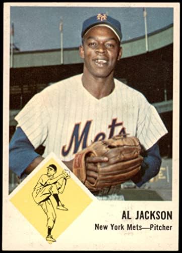 1963 Fleur # 48 Ел Джаксън Ню Йорк Метс (Бейзболна картичка), Ню Йорк Метс
