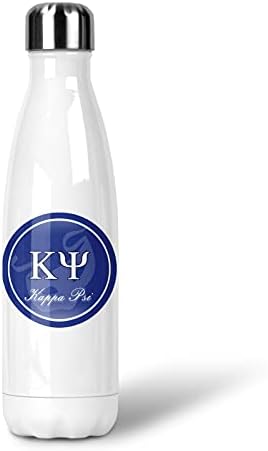Термос за вода Kappa Psi Fraternity от неръждаема стомана, 17 унции (Kappa Psi 3)