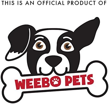 Регулируема найлонов нашийник за кучета Weebo Pets с Светоотражающей конци повишена видимост (синьо, средно)