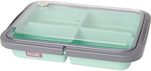 Кутия за обяд Russbe Perfect Seal Bento Lunch Box - 32 грама. (Фисташково-зелен)