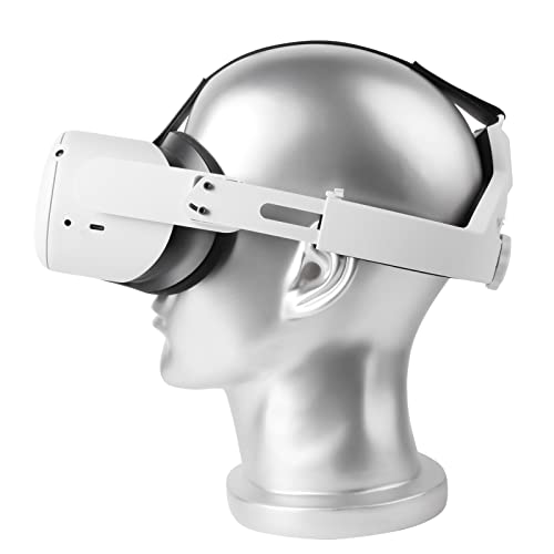Регулируема лента за глава DaMohony с възглавница за главата Аксесоари за виртуална слушалки Oculus Quest 2, повишават