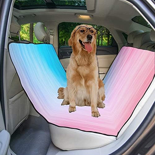 ENEVOTX Калъф За седалка кучета Потребителски Градиентный Дизайн, Стил на Творческа Печат, Покривала за автомобилни седалки