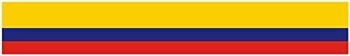24Винил Тапицерия Флаг Колумбия Лента Етикети Етикети На Капака на Бронята на колата