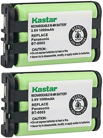 Kastar Смяна на батерии в комплекта, за Uniden BBTY0545001, BT0003, TCX-440, WIN1200, UIP1869V, Radio Shack 23003, 435862-BASE, 23-003, 43-3868, 43-5862 Base, CS90600, CS-90600, Rayovac RAYBT3, RAY-BT3