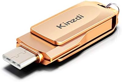Компютърно съхранение на данни LUOKANGFAN LLKKFF 64 GB USB + интерфейс Type-C Метален флаш диск Twister V10 (розово злато)