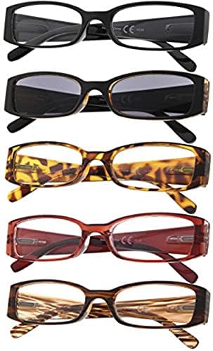 Ретро Очила за четене Gr8Sight Включват в себе си Слънчеви Очила за жени и мъже в пакет + 2,5