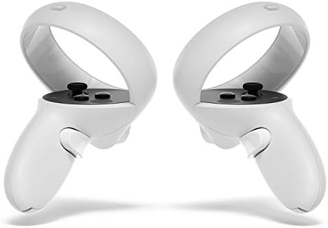 Най-новите слушалки на виртуална реалност Oculus Quest 2 обем 128 GB, бял - Усъвършенстван комплект калъфи за слушалки виртуална реалност Всичко в едно