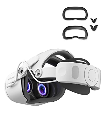 Игрова конзола HINOVO Сега, централен колан hinovo VR, батерия с капацитет 6000 mah за Oculus Quest 2, максимален комфорт, уголемено време на възпроизвеждане, проста настройка с един