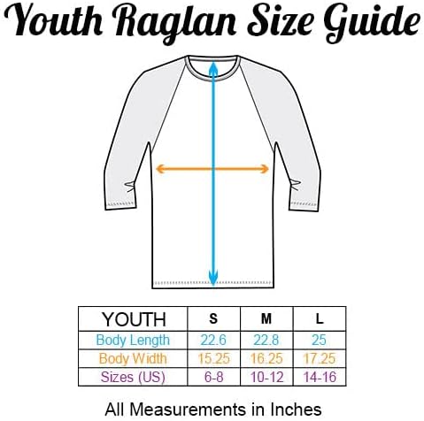 Бейзболна форма на щата Северна Каролина, Детска Бейзболна Риза С ръкав Raglan в три Четвърти, Младежта