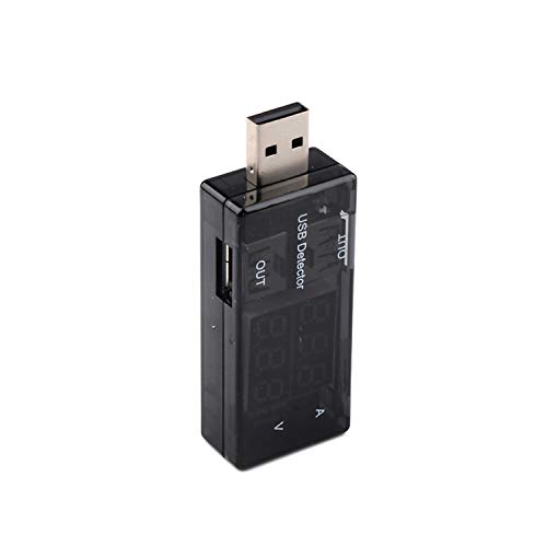 Diymore USB Зарядно Устройство за Д-р Ток Напрежение Детектор за Зареждане на Батерията Волтметър Амперметър Мултицет USB Тестер Мобилна Панел Горивна Монитор Сензор, Dc L
