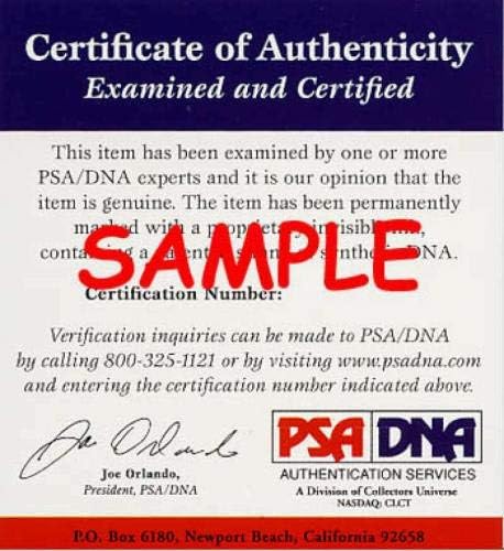 Сертификат ДНК PSA Лу Парченцата с Автограф На Винтажной снимки 8x10 Метс с Автограф - Снимки на MLB С автограф