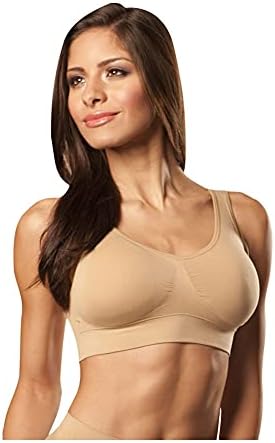 Genie Bra Womens 6 Pack - Безжичен Сутиен за жените, Обикновен, Безшевни сутиени