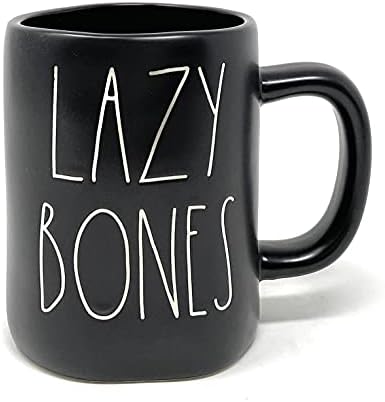 Керамични кафе, чай, чаша/халба Rae Dunn Lazy Bones.