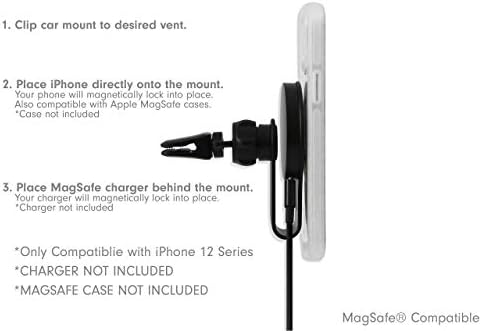 Калъф Sonix Matisse за MagSafe iPhone 12 Pro Max + Магнитно Кола планина за телефон