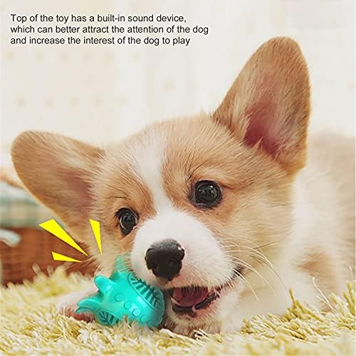 Кученце Топката TPR Зъб Dirt Grassland Куче Меки Играчки с топката (както е показано на фигура, един размер)