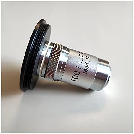 Аксесоари за микроскоп 20,2 мм за био-микроскоп, Алуминий Преходни пръстен M42-RMS За определяне на Цифров фотоапарат с 4X100-кратно Ахроматическим обектив, Лабораторни к?