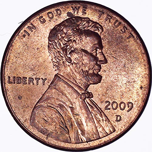 2009 D Lincoln Bi-Centennial Cent 1C ЗА Необращенном