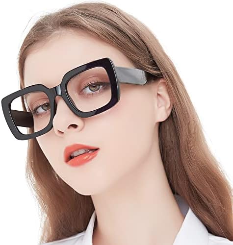 MARE AZZURO Очила за четене женски извънгабаритни квадратни ридеры 1.0 1.25 1.5 1.75 2.0 2.25 2.5 2.75 3.0 3.5 4.0 5.0 6.0