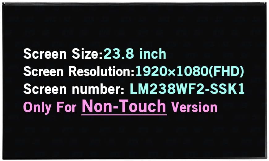 GILELS BTSELSS 23,8Подмяна на екрана LM238WF2-SSK1 LM238WF2 (SS) (K1) LM238WF2 SSK1 FHD 1080P 30PIN LCD панел (само за версии без докосване на екрана)