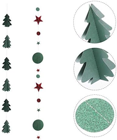 TOYANDONA Коледен Декор 2 Комплекта С Коледа Банер С Коледа Знак за Коледно Дърво, Декорация На Закрито На Открито Празнични