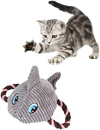 Играчка за куче-Таралежи KO Group - Интерактивни играчки за котки - Красиви Играчки-Акули, Меки Пищащие Животни, Плюшени