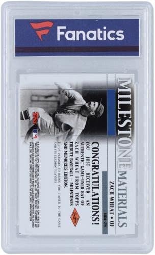 Зак Уит Бруклин Доджърс 2002 Оглавява Tribute MIM-Търговска картичка ZW - Бейзболни картички с надписи