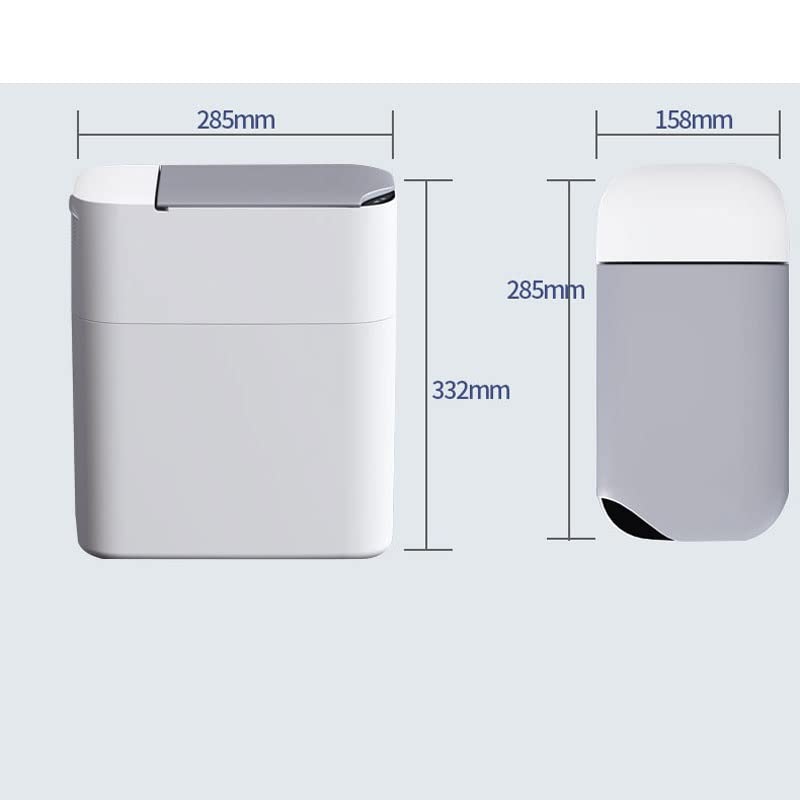 ZSEDP Автоматичен Сензор за Боклук за Кухненски Кът Умно Кофа за Боклук На Присоске Умна да Изхвърлят кошчетата за Баня и за Тоалетна