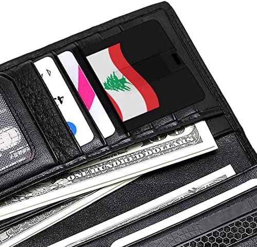 Знаме на Ливан Кредитна карта, USB Флаш памети Персонализирана Карта с памет Ключови Корпоративни Подаръци и рекламни