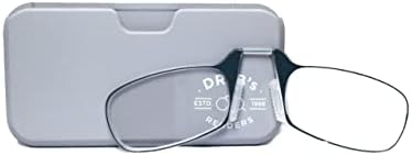 Очила за четене с защемлением носа DR. B ' s Readers с футляром За мъже и Жени (diopters от + 1.00 до + 3,00)