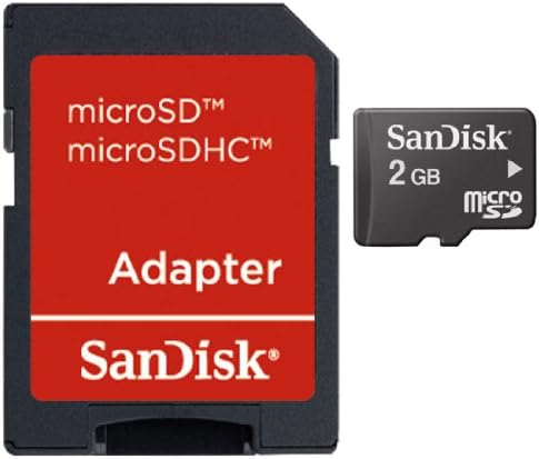 Карта с флаш памет SanDisk 2GB за мобилни устройства с microSDHC клас 4 с адаптер - SDSDQM-002G-B35A