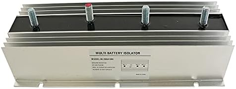 DB Electrical 626-01002 Изолатор с три батерии с мощност 200 ампера, съвместим с/Сменяеми forMarine, RV, EMS, използван