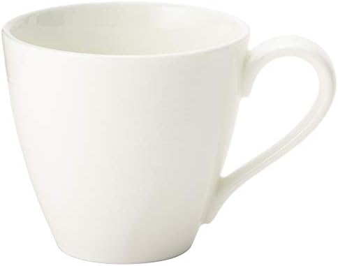 Narumi 50180-5148 Чаша-чинийка, Esprit, Бяла, 5.9 инча (15 см.), За приготвяне на чай и кафе, Съвместима с микровълнова печка, Произведено в Япония