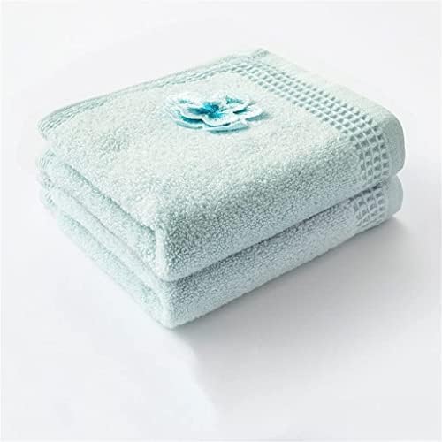 Памучни чаршафи Daraunal 2 опаковки тънки и леки кърпи за измиване на лицето, за мъже и жени, Меки Абсорбиращи кърпи за двойки (Цвят: B размер: 3372 см)