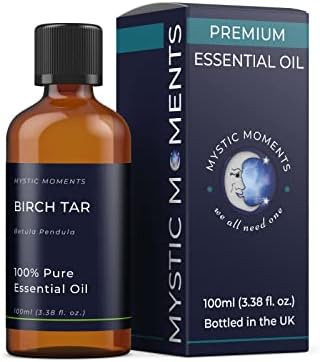 Mystic Moments | Етерично масло от Бреза смола 100 мл - Чистото Натурално масло за обектите, Смеси за Ароматерапия и