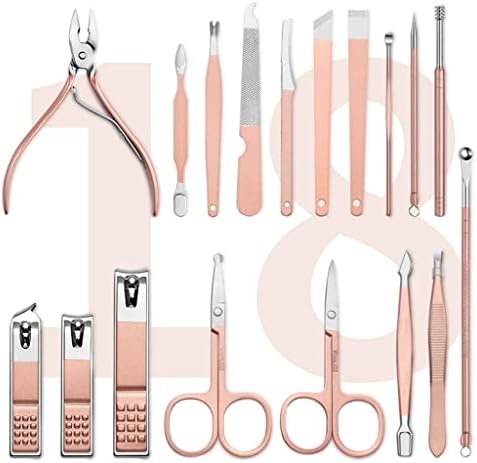SDFGH Машина за рязане на нокти, Маникюр, определени ножица за педикюр, ножици за кожичките, Средства за лична хигиена (Цвят: както е показано, размер: един размер)