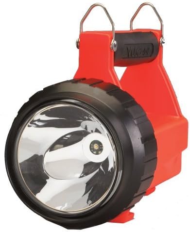 Стандартният системен фенер Streamlight 44450 Fire Вулкан LED със зарядно устройство ac / dc, две задни светодиоди и быстросъемным пагон, оранжево - 180 Лумена