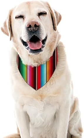 Синко де Майо Кърпа за Кучета Мексиканска Фиеста Триъгълен Шал За Кучета Регулируеми Аксесоари за Малки до Средни Кучета, Котки, Домашни Любимци,