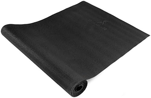ProsourceFit Класически килимче за йога с дебелина 1/8 инча (3 мм), е Удължен На 72-Инчов Лека подложка за фитнес с Неплъзгащи дръжка за практикуване на йога, Пилатес, упражне?