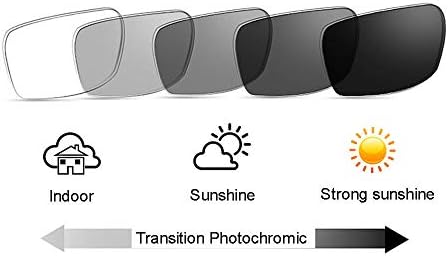 Мъжки Преходни Фотохромичните Лещи Бифокални Очила С защита От Uv Sun Reader