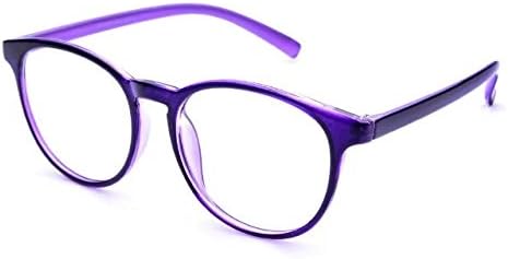 Jcerki Лилаво Компютърни Очила за четене + 3,50 Считывателей -Антибликовые, Със защита от отблясъци, UV-защита За Мъже И Жени Модерни Очила на очите