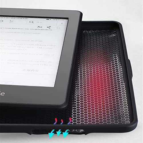 Тънък калъф за изцяло нов Kindle - Калъф от изкуствена кожа с автоматична функция за събуждане/сън-Подходящ за напълно