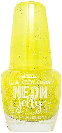 Неоновите Jelly лак за нокти L. A. Colors (Слънцестоене)